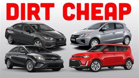 cheapest cars in usa